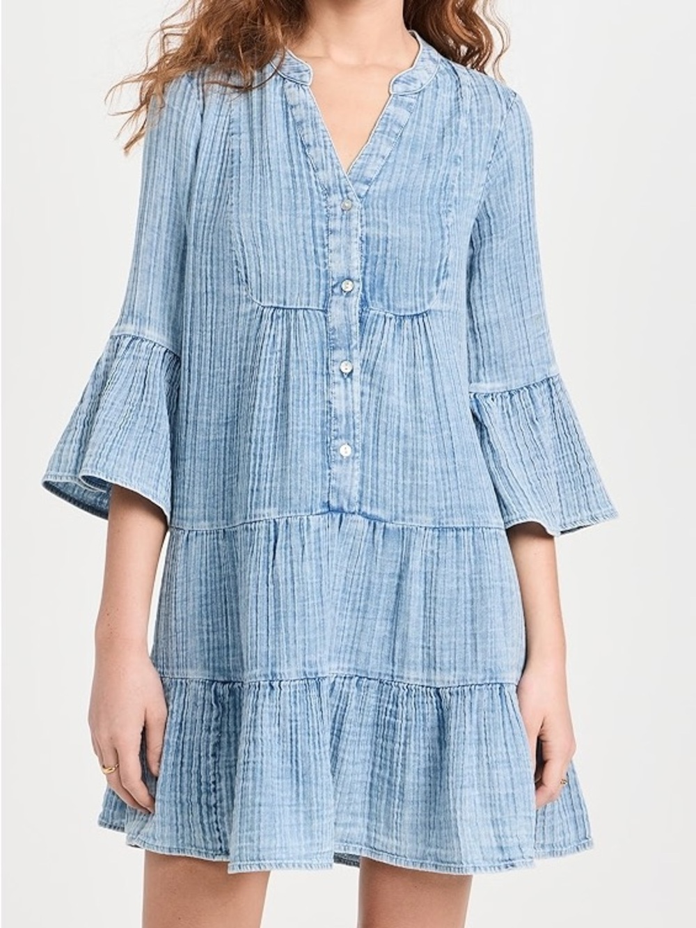 Faherty Dream Cotton Gauze Kasey Dress